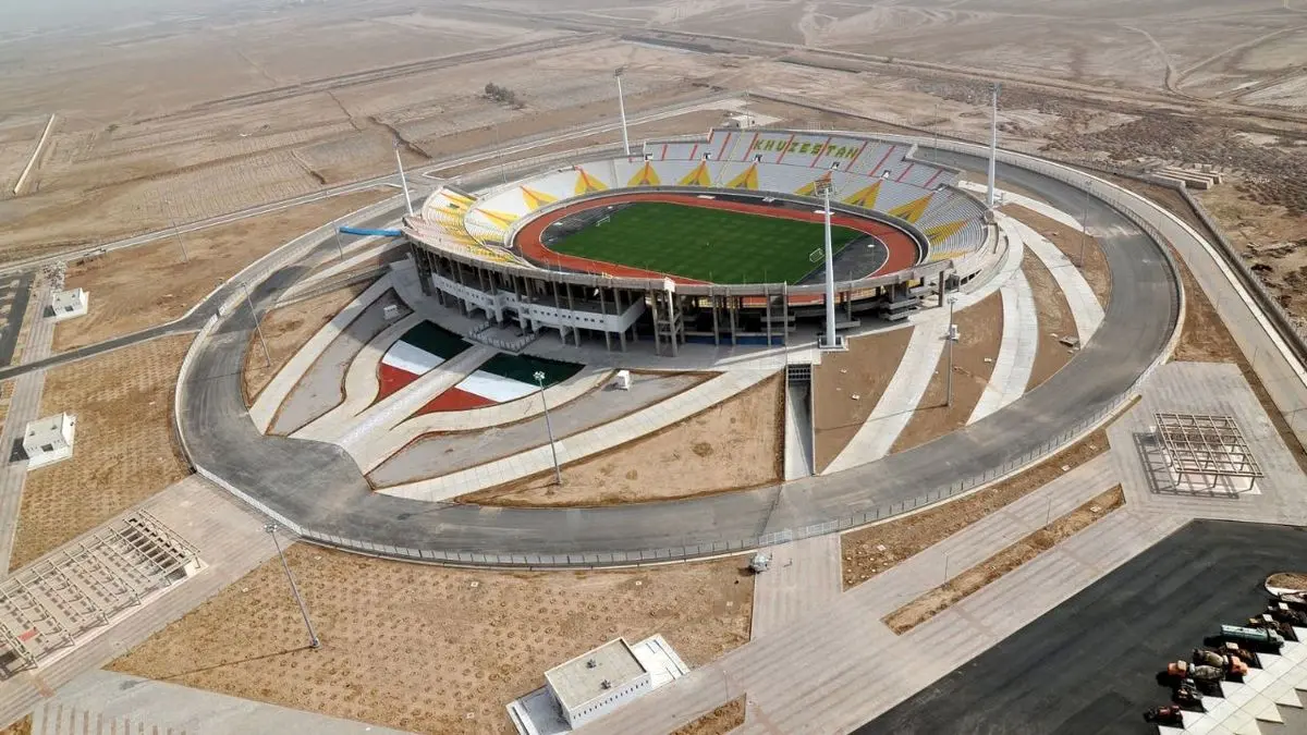 ورزشگاه غدیر اهواز.