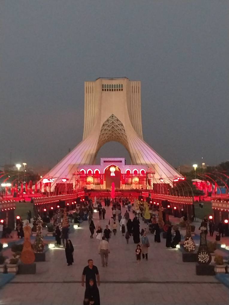 گزارش تصویری رویداد آیینی محرم شهر در میدان آزادی