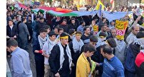 مراسم راهپیمایی ۱۳ آبان در کرمانشاه